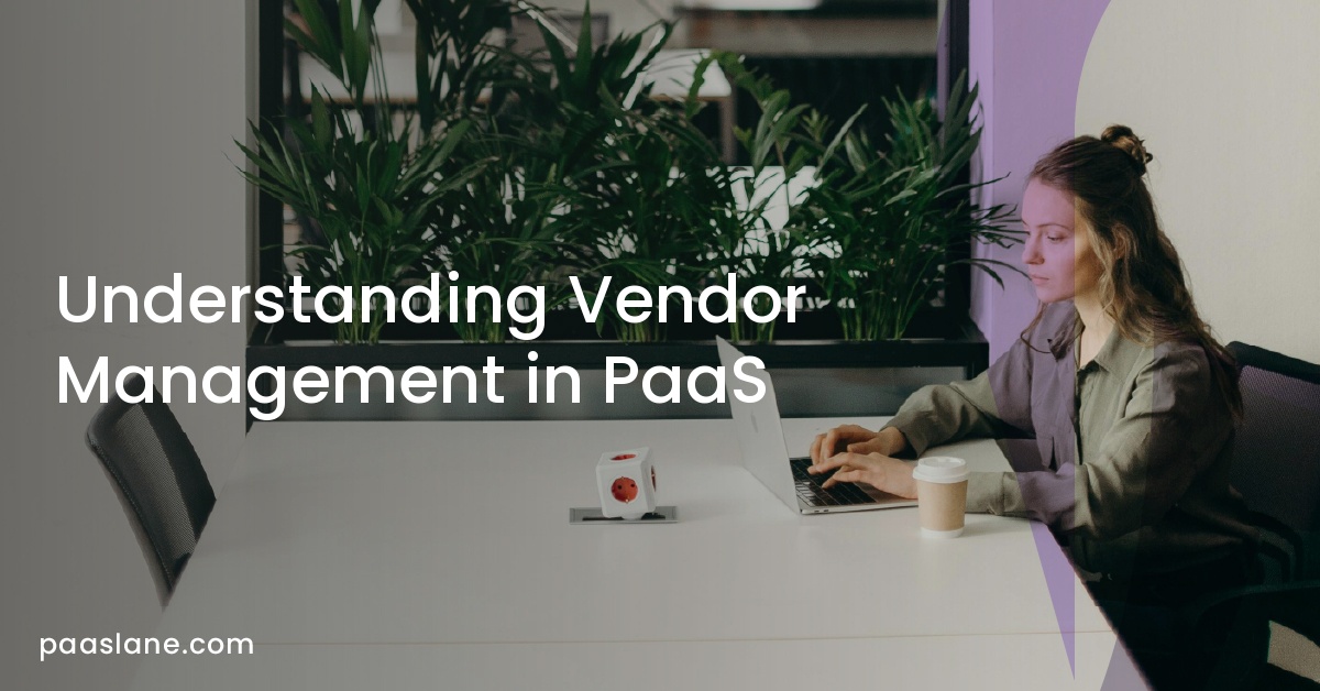 Understanding Vendor Management in PaaS