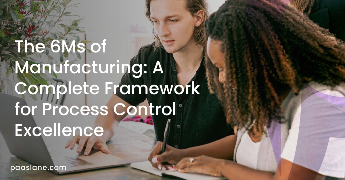 The 6Ms of Manufacturing: A Complete Framework for Process Control Excellence